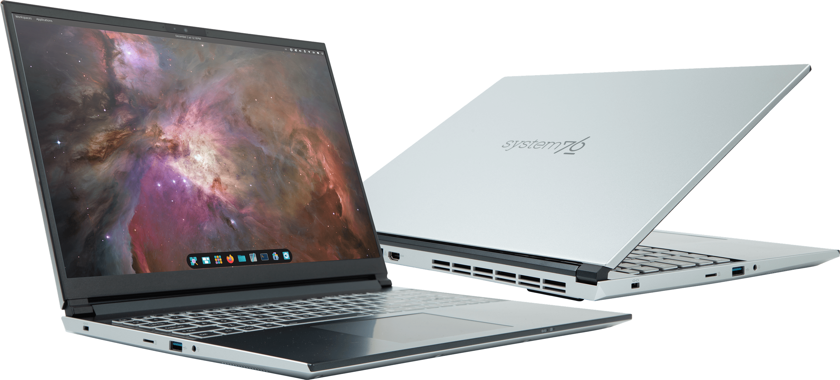 Darter Pro with Pop!_OS wallpaper